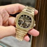 Patek Philippe Best Replica Watch Nautilus 5712R Brown Dial 18K Solid Gold 40mm - Image 2