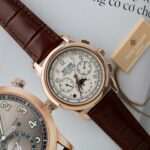 Patek Philippe Fake Watch Perpetal Calendar 5270 White Dial Leather Strap 41mm - Image 2