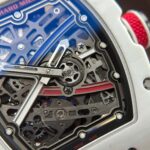 Richard Mille RM67-02 白色碳纤维腕表，重量 37 克，尺寸 38.7×47.52 毫米，最佳复刻表款 - Image 7