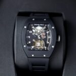 Richard Mille Replica Watch RM001 Tourbillon Black Ceramic 42mm - Image 2