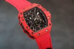 Richard Mille Best Replica Watch RM12-01 Tourbillon Carbon Red 40mm - Image 2