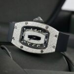 Richard Mille RM007 Best Replica Watch Moissanite Diamonds Custom 36mm - Image 4