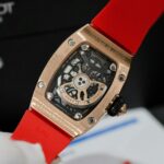 Richard Mille RM007 Replica Watch Custom Moissanite Diamonds Red 36mm - Image 10