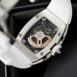 Richard Mille RM007 Replica Watch White Custom Full Moissanite Diamonds Hong Kong 36mm - Image 8