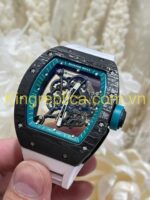 理查德·米勒 RM055 Bubba Watson 碳纤维奢华复刻腕表，独家定制 Vaucher 机芯，尺寸 42.7×49.9 毫米 - Image 5