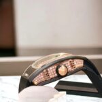 Richard Mille RM07 Replica Watch Gold Wrapped With Natural Diamond 36mm - Image 3