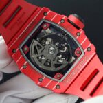 Richard Mille RM35-02 Replica 11 Watch Carbon Fiber Red 45mm - Image 7