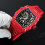 Richard Mille RM35-02 Replica 11 Watch Carbon Fiber Red 45mm - Image 3