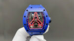 Richard Mille Best Copies Watch RM52-03 Paris Saint-Germain Tourbillon Ceramic Blue 40x48mm - Image 2