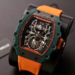 Richard Mille Replica Watches RM21-02 Tourbillon Aerodyne Green TPT RM Factory 43mm - Image 3