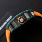 Richard Mille Replica Watches RM21-02 Tourbillon Aerodyne Green TPT RM Factory 43mm - Image 7