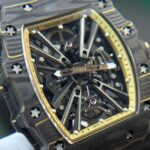 Richard Mille Tourbillon RM12-01 Replica Watch Carbon TPT Super Light 39.3x48mm - Image 5