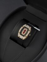 Richard Miller RM007 Best Replica Watches 18K Gold Wrapped + Moissanite Diamonds Custom 36mm - Image 2