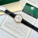 Rolex Cellini Date 50515 Gold Wrapped Replica Watch Leather Strap 39mm - Image 2
