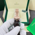 Rolex Cellini Moonphase 50535 Replica Watch Leather Strap Best Quality 39mm - Image 8