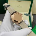 Rolex Cellini Moonphase 50535 Replica Watch Leather Strap Best Quality 39mm - Image 7
