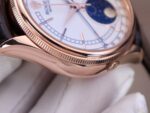 Rolex Cellini Moonphase Replica Watch Gold Wrapped KZ Factory 39mm - Image 11