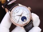 Rolex Cellini Moonphase Replica Watch Gold Wrapped KZ Factory 39mm - Image 7