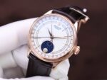 Rolex Cellini Moonphase Replica Watch Gold Wrapped KZ Factory 39mm - Image 8