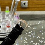 Rolex Replica Watch Cellini Time 50505 Black Dial Leather Strap 39mm - Image 6