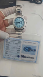 Rolex Cosmograph Daytona 116576TBR Replica Watch Platinum PT950 + Diamonds Custom 40mm