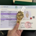 Rolex Replica Watch Day-Date Gold Wrapped Weight 177gram Champagne Dial GM Factory 40mm