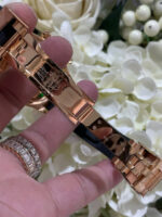 Rolex Daytona 116588TBR Giraffeb Chestnut Imitation Watches 18K Gold Wrapped + Moissanite Diamonds Custom 40mm - Image 10