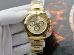 Rolex Best Replica Watch Daytona 126508 Yellow Dial Oyster Strap 40mm