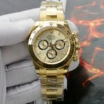Rolex Best Replica Watch Daytona 126508 Yellow Dial Oyster Strap 40mm