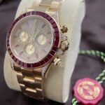 Rolex Cosmograph Daytona 126598TRU Replica Watch 18K Solid Gold + Ruby + Natural Diamonds 40mm - Image 2