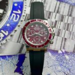 Rolex Best Replica Watch Daytona 116519 Dial Rubellite Rubber Strap 40mm - Image 2