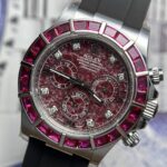 Rolex Best Replica Watch Daytona 116519 Dial Rubellite Rubber Strap 40mm - Image 3