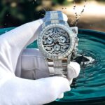 Rolex Cosmograph Daytona Eye Of The Tiger Customs Moissanite Diamonds Replica Watch 40mm