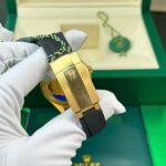 Rolex Sky-Dweller Yellow Champagne Dial Luxury Replica Watches Weight 192 Grams ZF Factory 42mm - Image 12