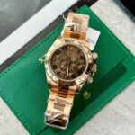 Rolex Cosmograph Daytona 116505 Custom 18K Gold Wrapped Replica Watch 40mm - Image 2