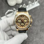 Rolex Solid Gold Watch and Diamonds Daytona 116588TBR Eye Of Tiger 40mm