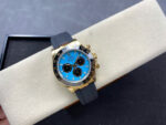 Rolex Cosmograph Daytona 126518LN-001 Replica Watch Blue Dial Weight 152 Grams QF Factory 40mm