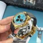Rolex Cosmograph Daytona 126518LN Copies Watches Turquoise Blue Lacquer Dial THB Factory 40mm - Image 7