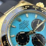 Rolex Cosmograph Daytona 126518LN Copies Watches Turquoise Blue Lacquer Dial THB Factory 40mm - Image 6