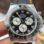 Rolex Cosmograph Daytona 126519LN Good Imitation Watches Black Dial Oysterflex Strap Clean Factory 40mm - Image 4
