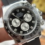 Rolex Cosmograph Daytona 126519LN Good Imitation Watches Black Dial Oysterflex Strap Clean Factory 40mm - Image 3