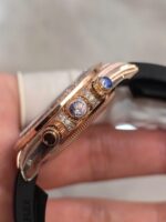 Rolex Cosmograph Daytona 126535TBR Custom Diamonds CZ Weight 154 Grams FH Factory 40mm - Image 7