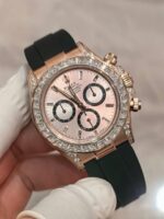Rolex Cosmograph Daytona 126535TBR Custom Diamonds CZ Weight 154 Grams FH Factory 40mm - Image 3