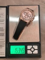 Rolex Cosmograph Daytona 126535TBR Custom Diamonds CZ Weight 154 Grams FH Factory 40mm - Image 2