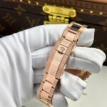 Rolex Cosmograph Daytona Dial Black Custom Gold Wrapped Replica Watch 40mm - Image 12