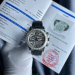 Rolex Cosmograph Daytona Eye Of The Tiger Replica Watch Custom Moissanite Baguette Diamonds 40mm