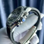 Rolex Cosmograph Daytona Eye Of The Tiger Replica Watch Custom Moissanite Baguette Diamonds 40mm - Image 6