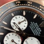 Rolex Cosmograph Daytona Le Mans 126525LN Rose Gold Imitation Watches Weight 173 Grams QF Factory 40mm - Image 8