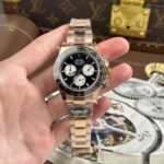 Rolex Cosmograph Daytona Le Mans 126525LN Rose Gold Imitation Watches Weight 173 Grams QF Factory 40mm