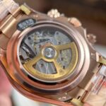 Rolex Cosmograph Daytona Le Mans 126525LN Rose Gold Imitation Watches Weight 173 Grams QF Factory 40mm - Image 14